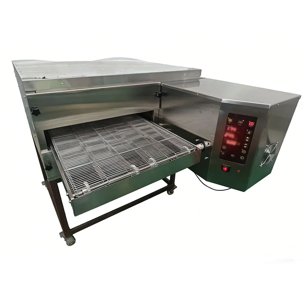 Commercial Electric Gas Pizza Oven 12/18/32 Inch Pizza Professional Conveyor Belt Hot Air Circulation Baking Oven