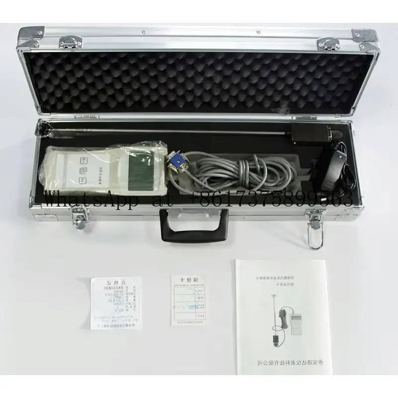 Portable Open Channel River Flow Velocity Meter Slurry Type Flow Meter Measuring Range 0.01~4.0m/s For Hydrological Monitoring