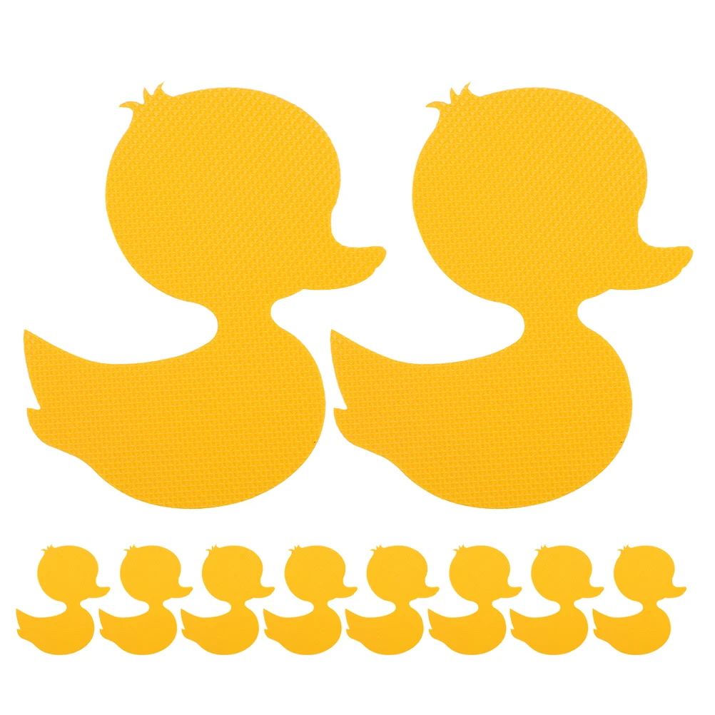 

20 Pcs Slip Stickers Adhesive Ducks for Bathtub Shower Cartoon Duck Bath Stickers Adhesive Ducks For Shower Floor Non Slip Tiles