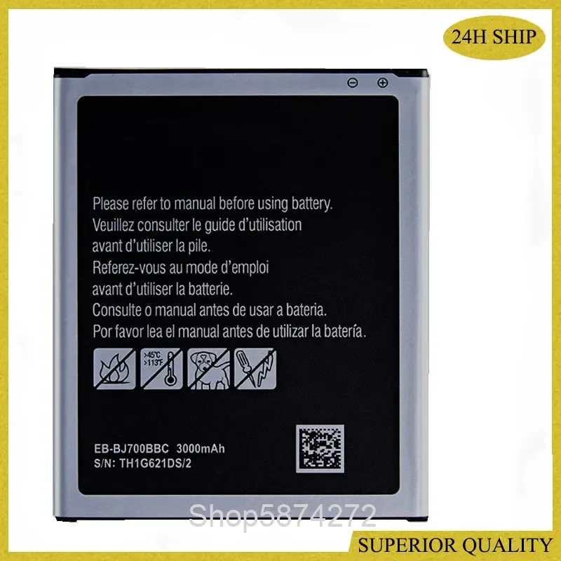 J7000  Battery For Samsung Galaxy J7 Neo 2015  J700F SM-J700f EB-BJ700BBC  J7009 J7000 J7008EB-BJ700CBE 3000mAh Battery