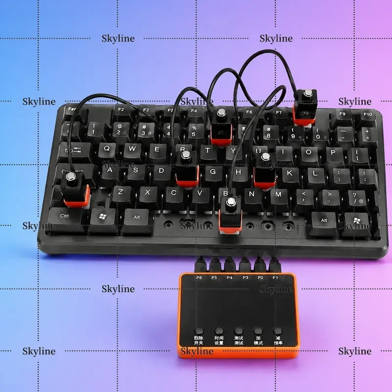 Silent Embedded Keyboard Clicker Auto Press Tool Long Press Click Device Free Your Hands