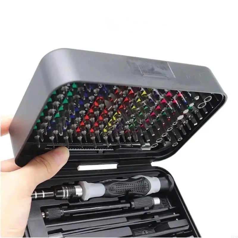 

Professional 131 в 1 магнитный комплект отвертки со стальным битом с несколькими формами и организованным инструментом для 37JD