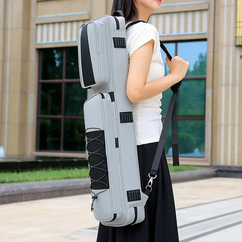 

Multifunctional Large-Capacity Cross-Border 1/2 Billiard Cue Bag with 7 Balls and 9 Holes for Pool Sports