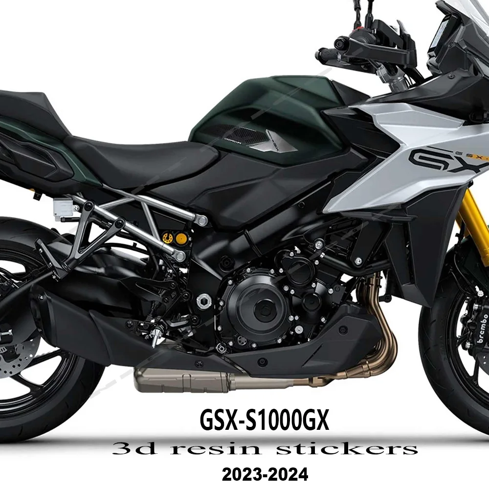 GSX-S 1000 GX gsx-s1000gx 2024 보호 연료 탱크 패드 오토바이 키트, 3D 스티커 