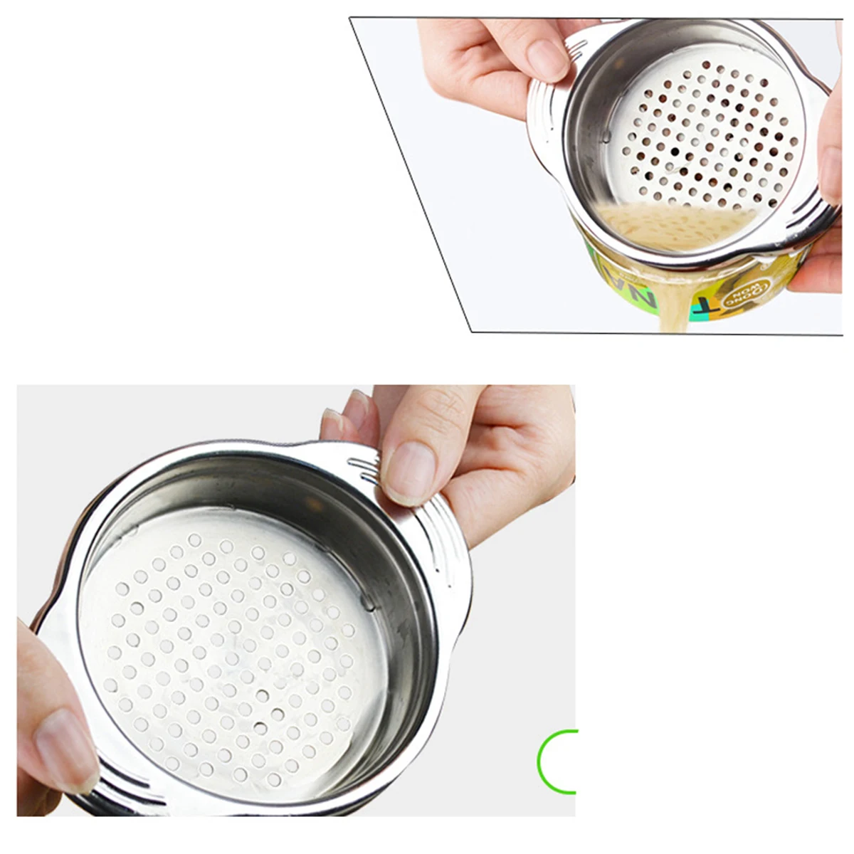 

Premium Stainless Steel Food Can Strainer Sieve For Tuna Beans Vegetables Strong Rust Resistant Kitchen Tool Easy Liquid