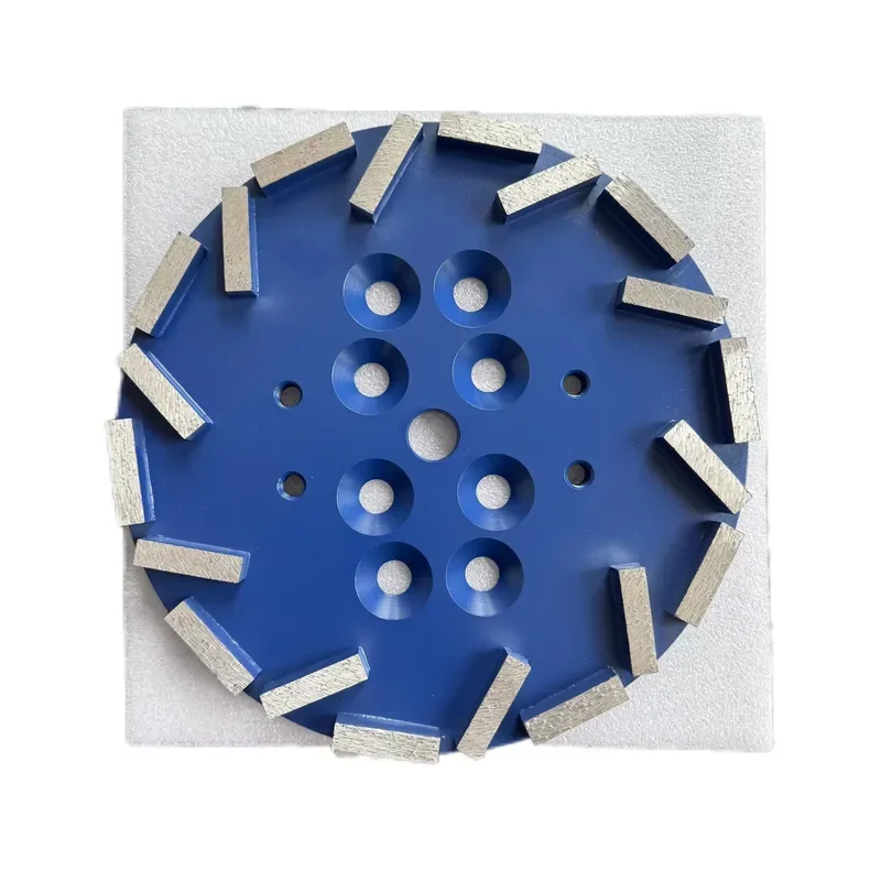10-Inch Floor Grinding Wheel with 20 Segments Diamond Grinding Disc Concrete Abrasives Tool