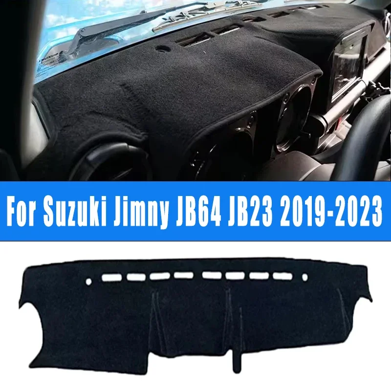 

Car Dashboard Mat Dash Cover Pad Custom Nonslip Cape Sunshade Accessories For Suzuki Jimny JB64 JB23 2019-2023 2020 2021 2022