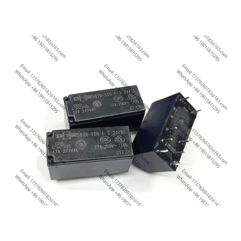 

НОВЫЙ 507H-1CH-F-S 507H 1CH F S 507H1CHFS 24VDC DC24V 24V 17A реле 8PIN