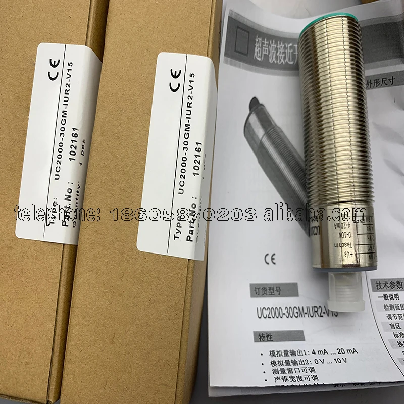 

Brand New Original Proximity Switch Sensor UC300-30GM-E7R2-K-V15 in Stock
