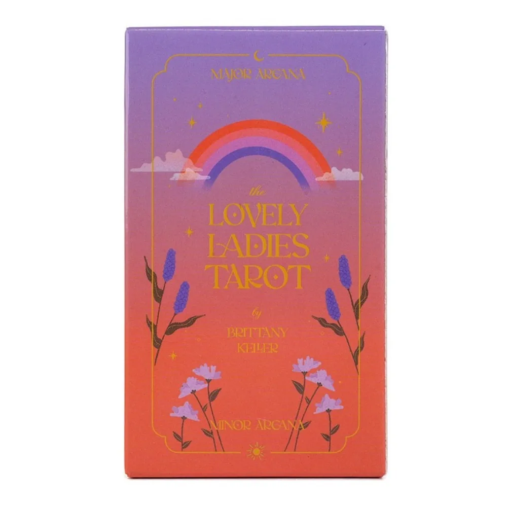 10.3*6cm Lovely Ladies Tarot Deck Card 78 pcs cards