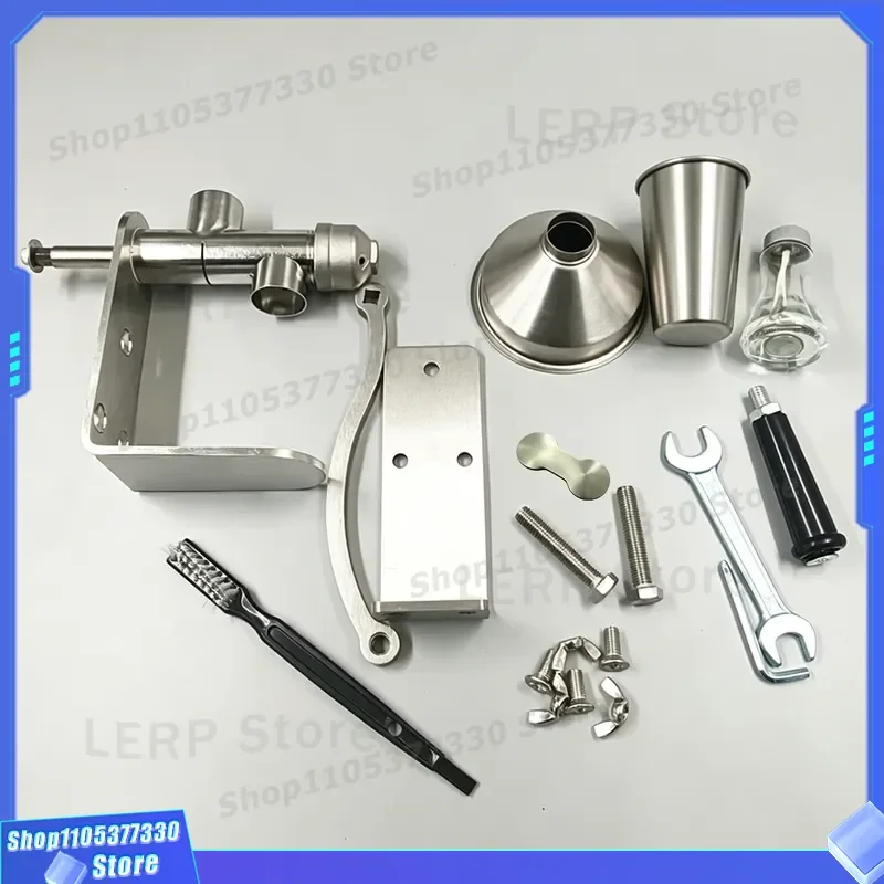 Manual Household Oil Press Machine Hand Crank Small Cold Hot Presser for Peanut Rapeseed Soybean Non Automatic Kitchen Tool