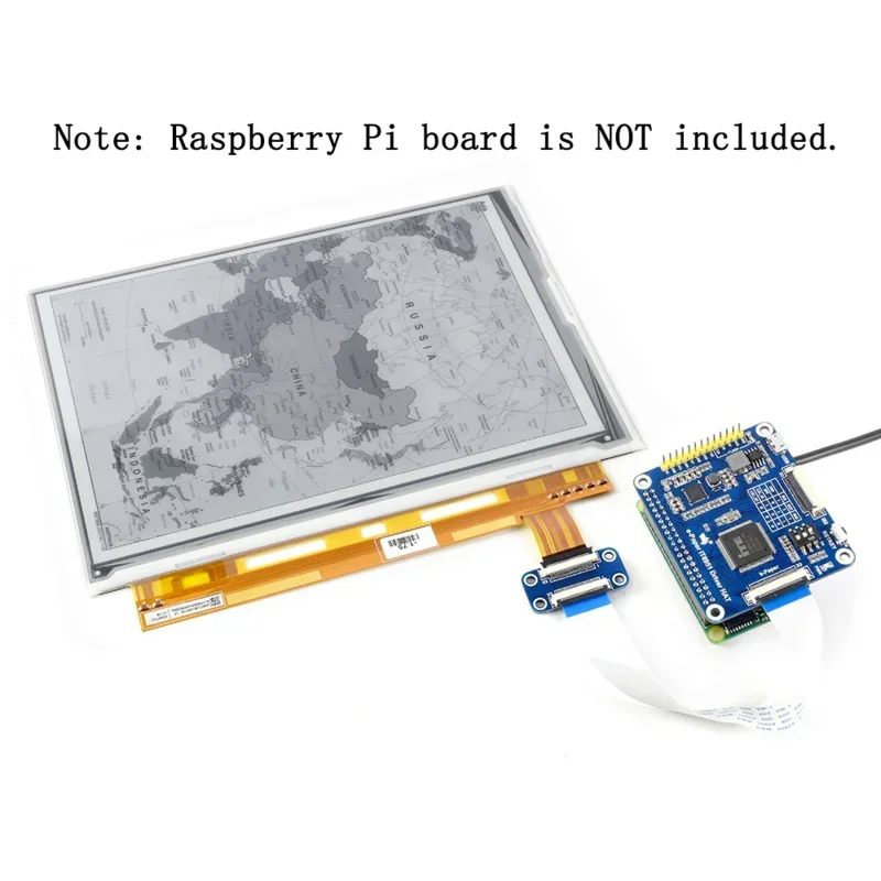 9.7inch 1200X825 E-ink E-Paper Eink Epaper Display Screen HAS Starter Kit for RPI Raspberry Pi Zero 2 3 Model B Plus 4 Board