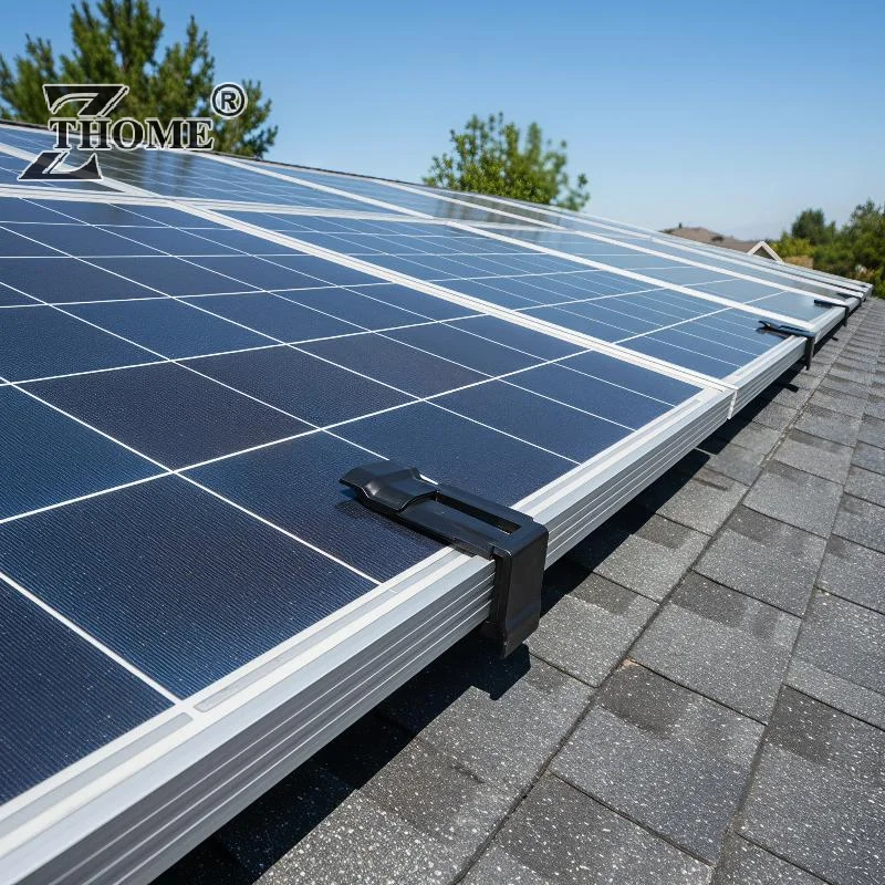 4PCS 35/40/45mm Solar Panel Water Drainage Clips Photovoltaic Panel Water Drained Away Clip Water Dust Remove Stagnant