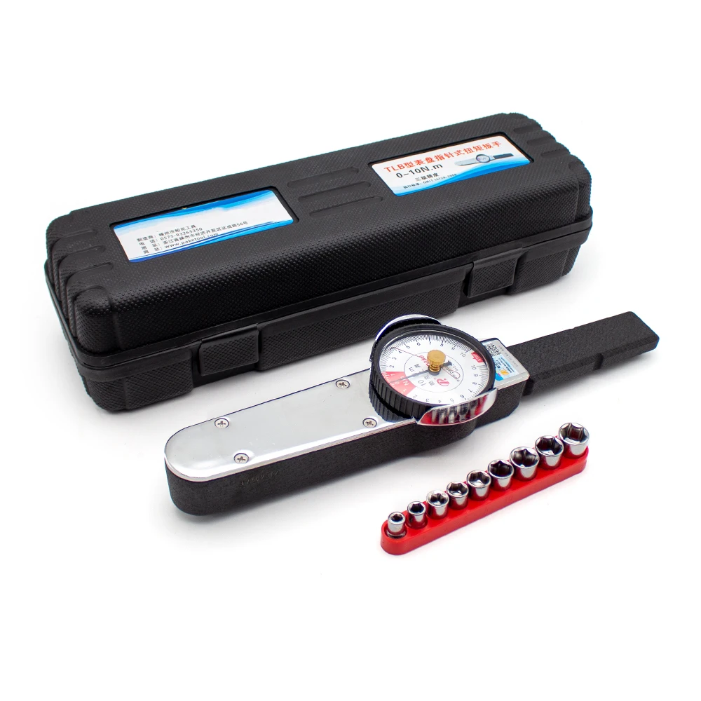 TLB Pointer, High-Precision Dial Torque Tester Socket Torque Spanner Supports Positive and Negative Bidirectional Measurement