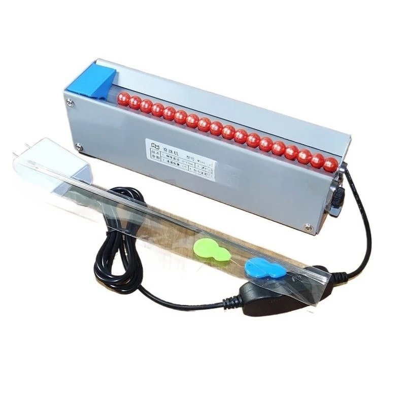 Single and Double Multi-channel Electric Beading Machine D2 Small Manual Beading Artifact Adjustable Automatic Needle Metal