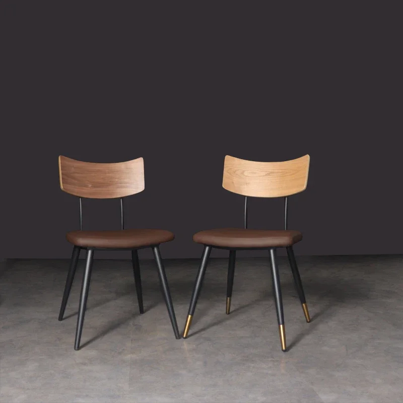 

Nordic Kitchen Chairs Antique Furniture Leather Designer Luxury Design Armchairs Vintage Upholstered Dining Modern Dining Table