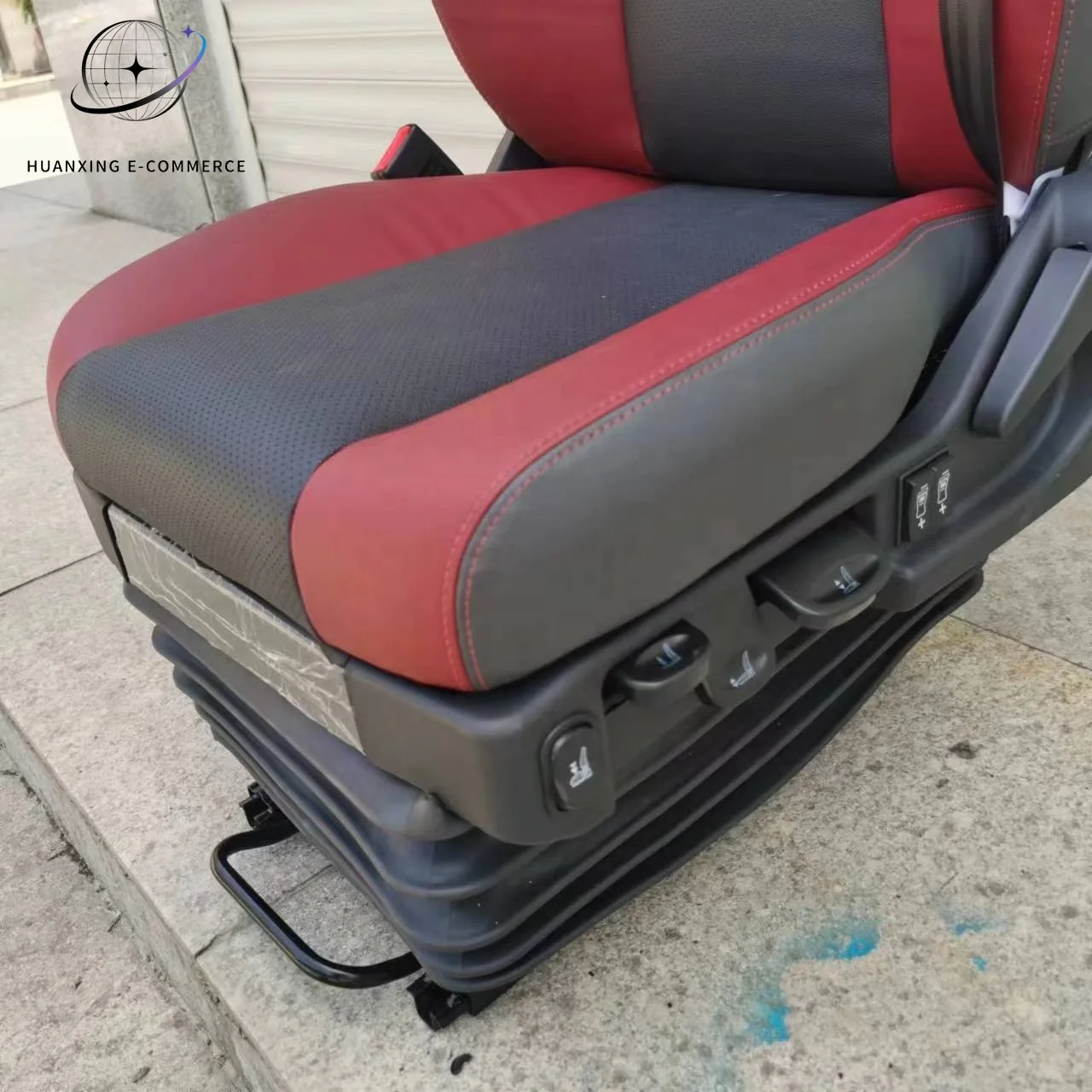 ITOPWELL Economical Pneumatic Suspension Seat with Armrests for Heavy Truck Wholesale