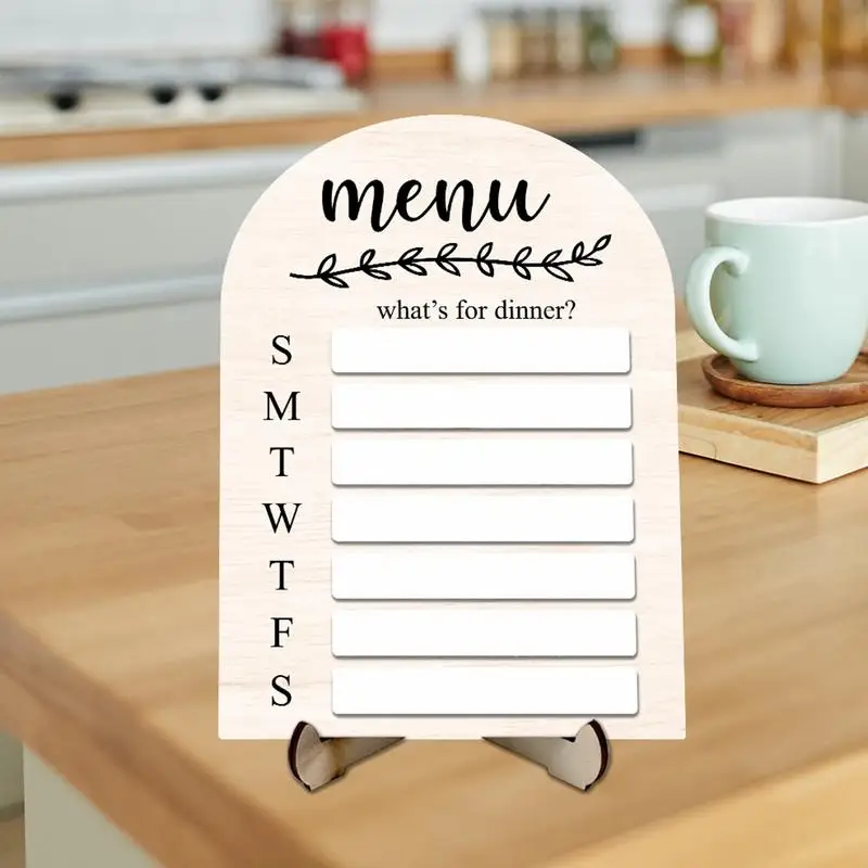 Weekly Planning Board Erasable Wooden Board With 6 Pens Dry Erase Boards For Students For Suggestion Plan Tasks Reminder Mood