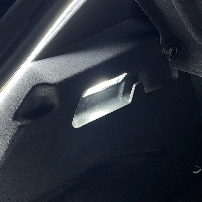 For Volkswagen ID3 Trunk Reading Light Modification Replaces LED Double-tip White Light Rear Trunk Lighting Bulb Accessories