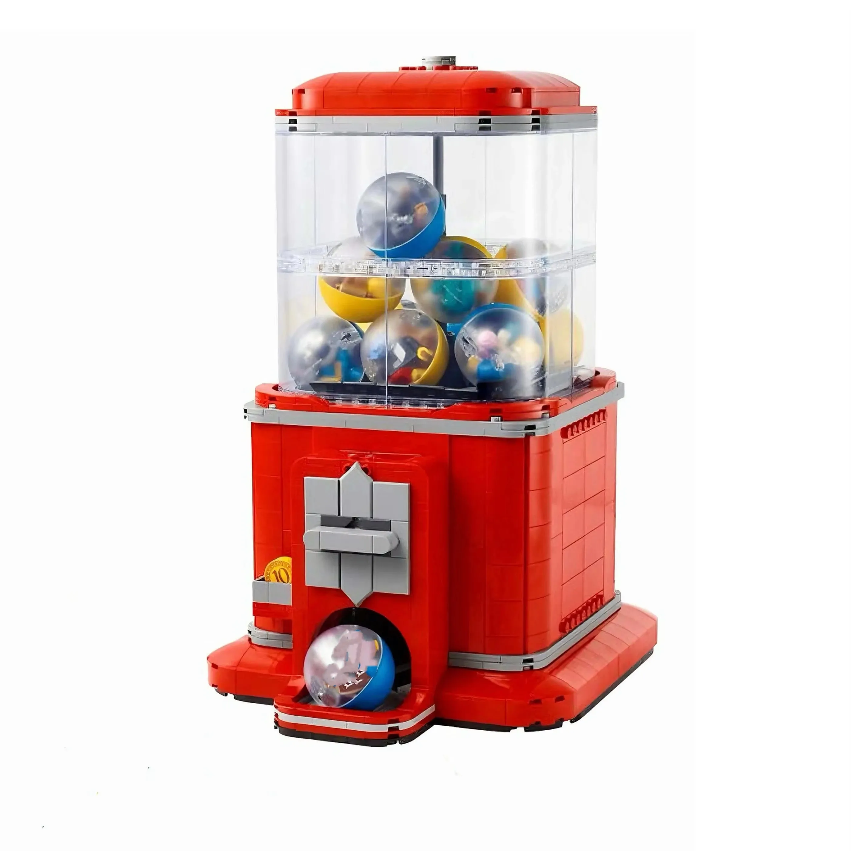 Vente chaude shougongDIY 21358 distributeur automatique 1343 pièces blocs de construction de technologie jeux de puzzle blocs de construction jouets filles garçons cadeaux