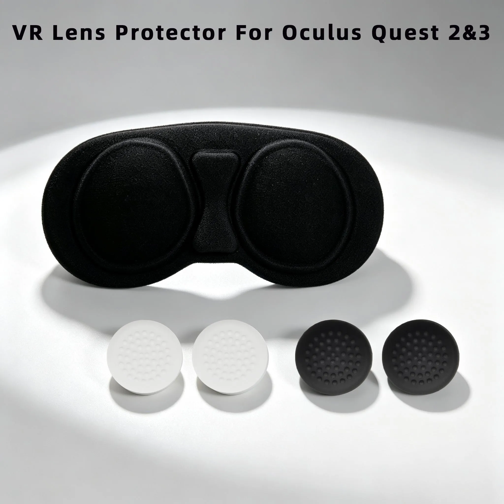 VR Lens Protector For Oculus Quest 2 Anti Scratch VR Lens Protective Cover Dustproof Lens Cap For Meta Quest 3 VR Accessories