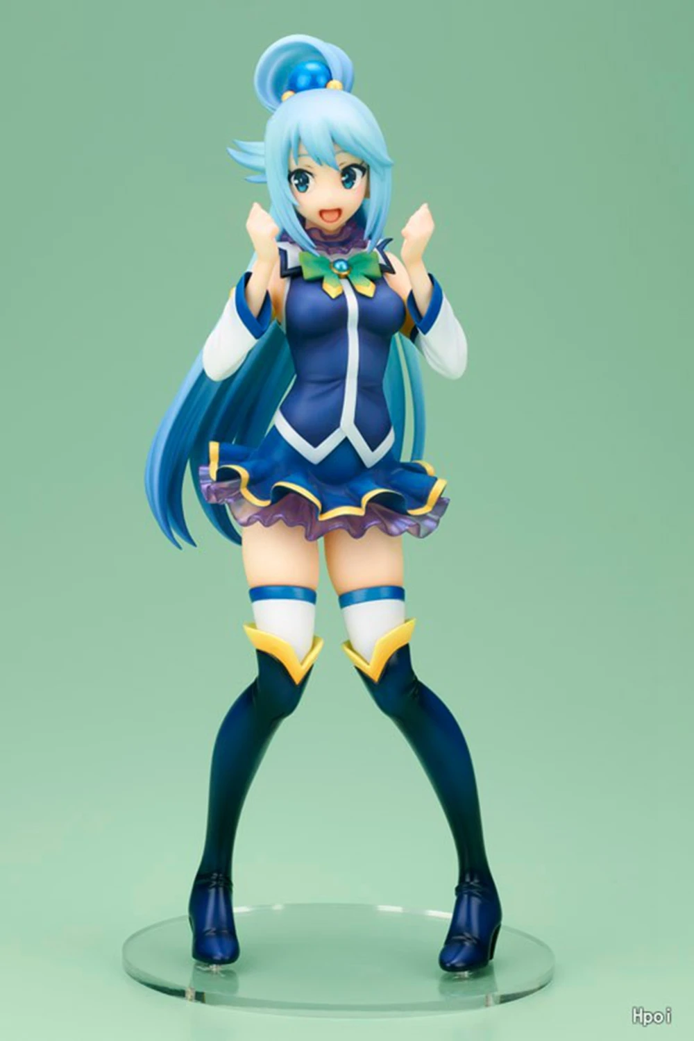 19CM Anime Kono Subarashii Sekai ni Shukufuku o! Aqua Figur 1/8 Modell Spielzeug Puppe Action Figur PVC Kawaii Mädchen Spielzeug Puppe