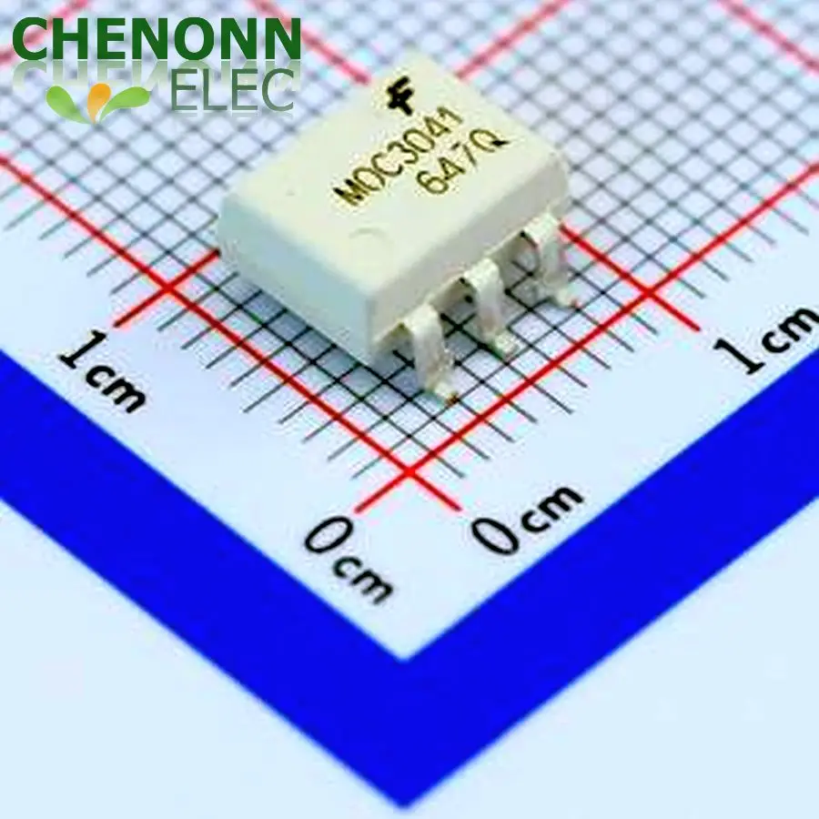 50PCS/LOT MOC3041SR2M (Optocouplers, Optoisolators)