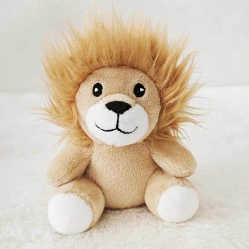 10cm Kawaii Lion Tiger Elephant Monkey Leopard Giraffe Stuffed Animal Doll Keychain Toys Send Birthday Gifts To Children