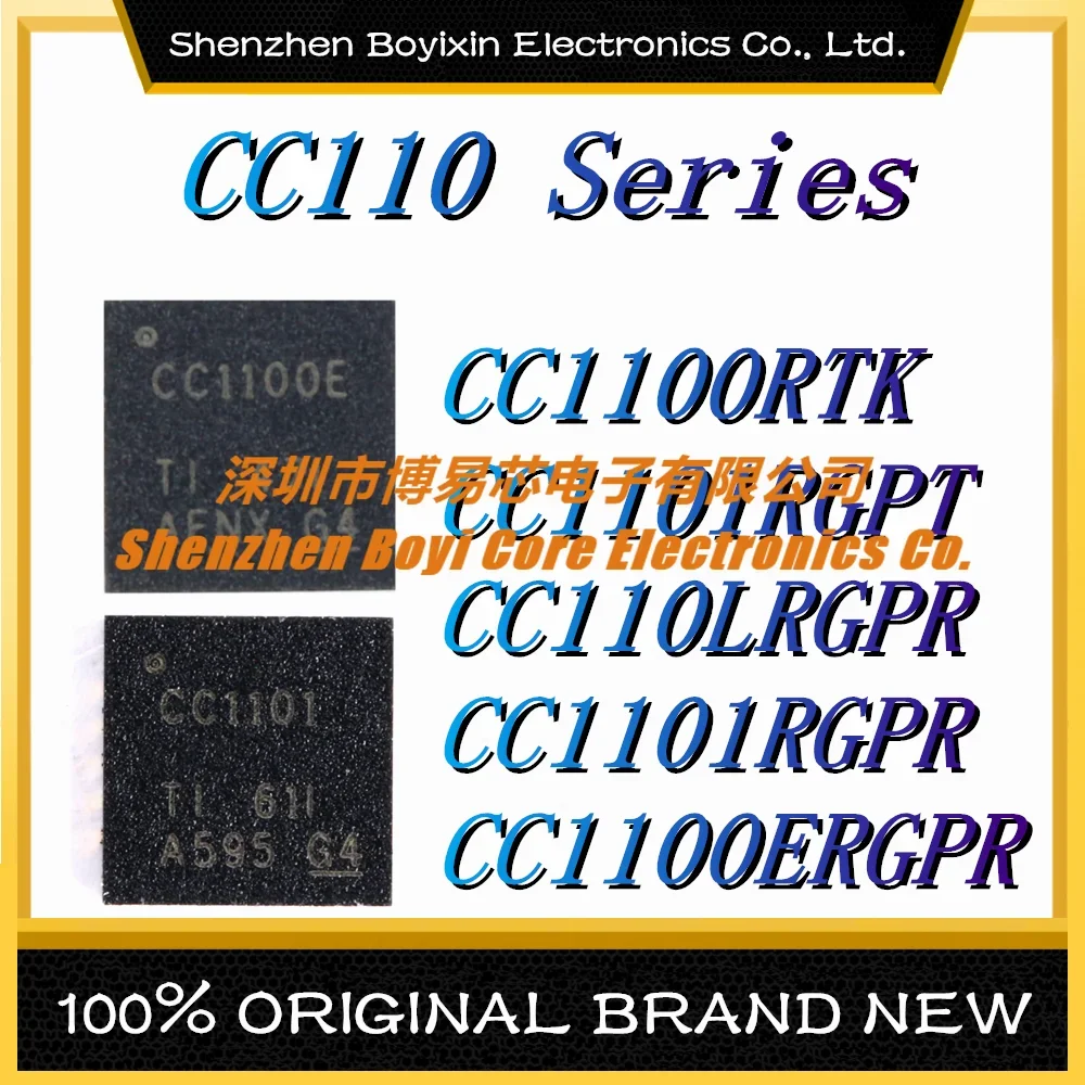 CC1101RGPR CC1100ERGPR CC110LRGPR CC1101RGPT CC1100RTK Package QFN-20 Original Genuine