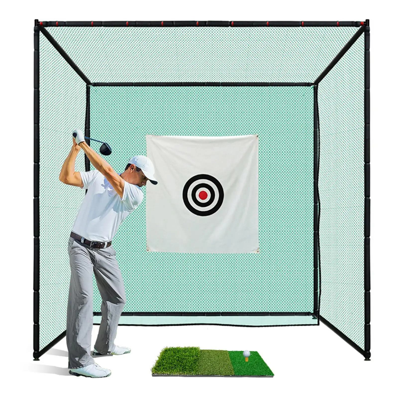 Golf Chipping Net Golf Hitting Cage for Driving Range Golf Accessories