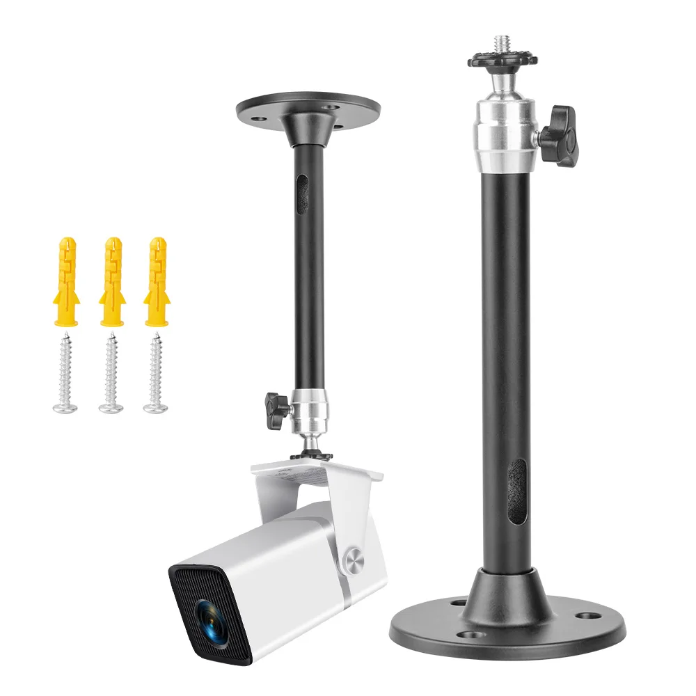 

6mm Camera Monopods 21cm Projector Tripod Metal Wall Mount 1/4 Hanger Mounting Kit For HY300 TD80W Mini Projector Camera Bracket