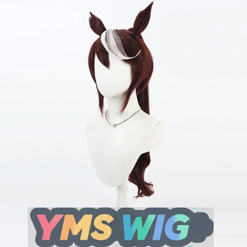 [YMS WIG] String Sound, Fengwu High School Bowdo Department, Ono Muhai Cos Wig Orange Hair On The Top Of The Head