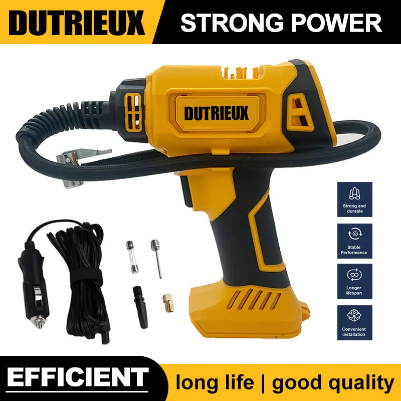 

DEWALT аккумуляторный воздушный компрессор, автоматический насос для накачивания шин, беспроводной электрический насос с цифровым манометром для автомобиля, велосипеда