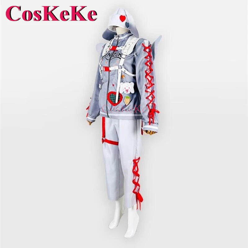

CosKeKe Genzuki Tojiro/Seraph Dazzlegarden Anime VTuber Cosplay Costumes Fashion Outfit Activity Party Role Play Clothing XS-XXL
