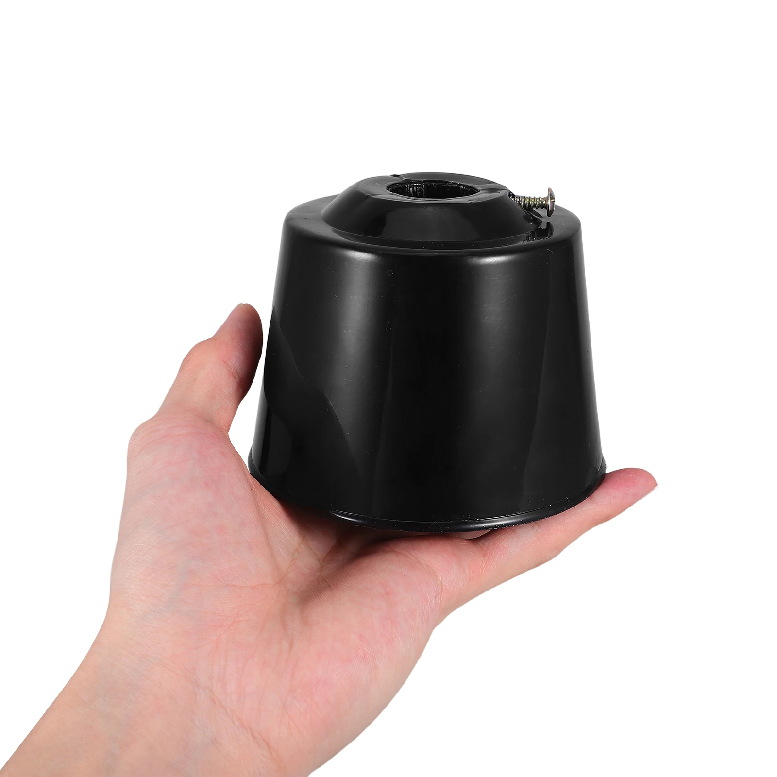 

2 Pcs Ceiling Fan Accessories Black Shade Dust Cover Replacement Plastic Hanging Light Fixture Pendant Protective Cap Fits Any
