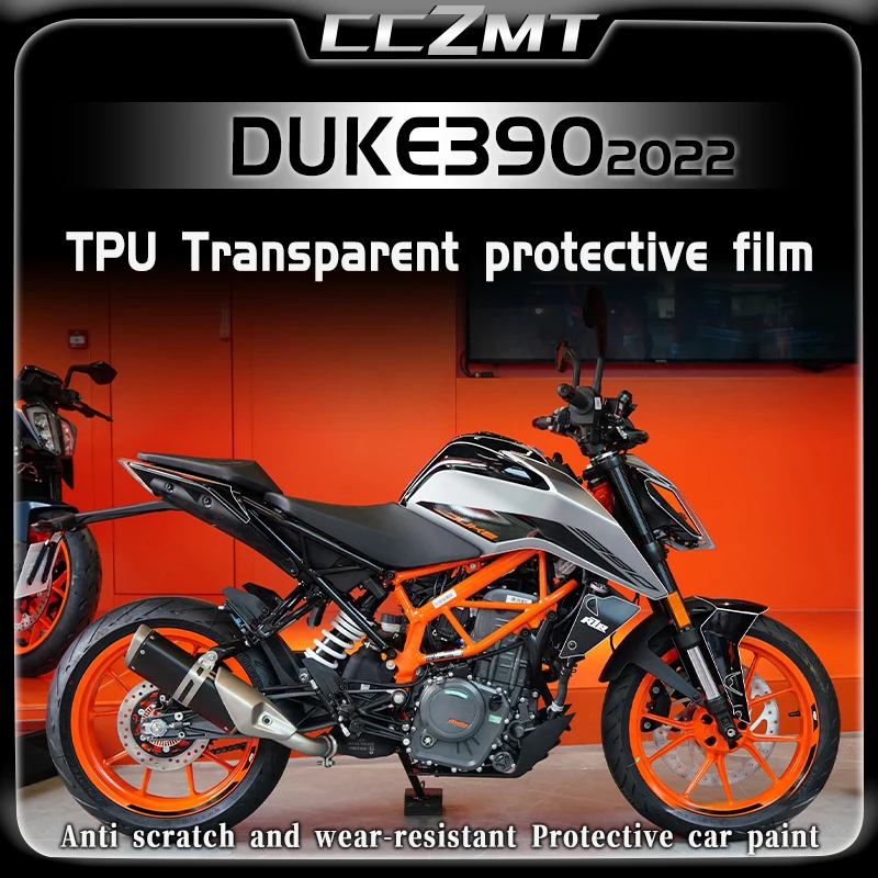 

For KTM DUKE390 Duke390 2022 Invisible Car Cover Film Fuel Tank Adhesive Body Protection Film Modified Accessories