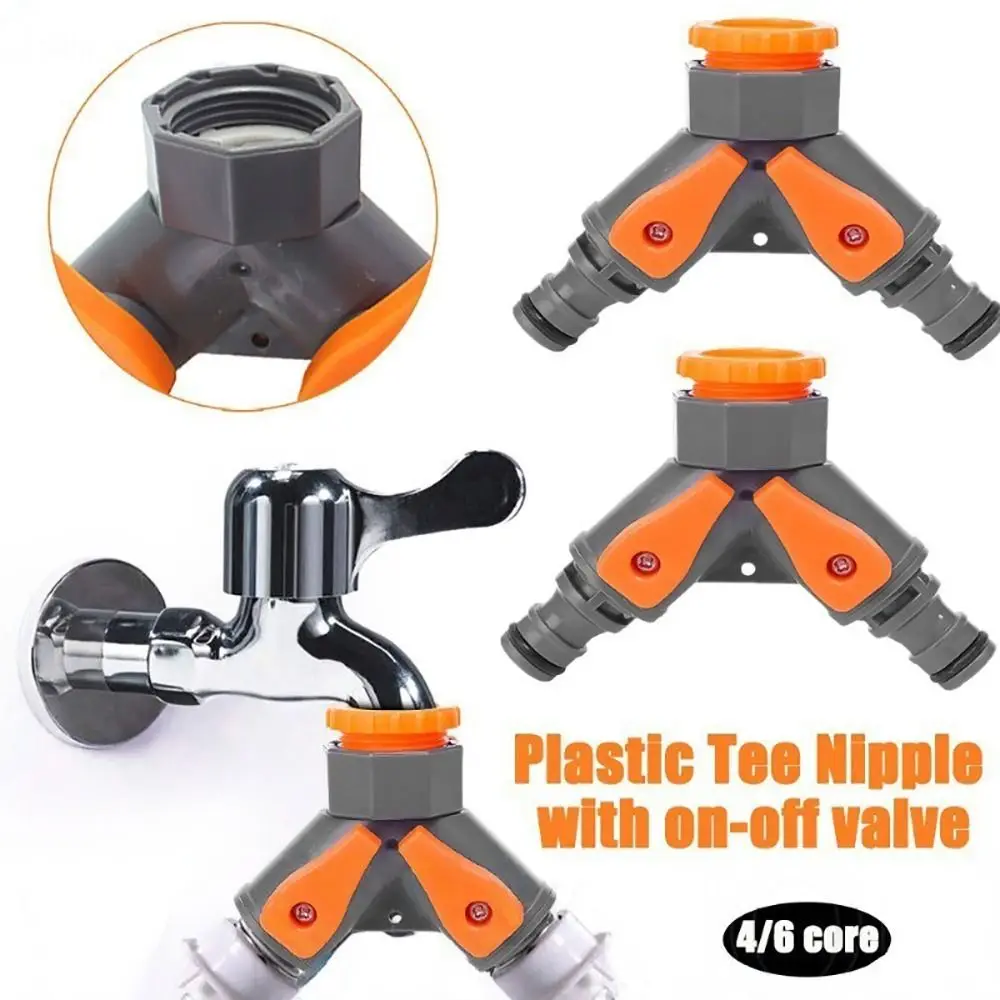 

1 шт. фитинги для труб тройник разветвитель воды 1/2 "3/4" внутренняя резьба кран шланг кран быстроразъемное соединение сад