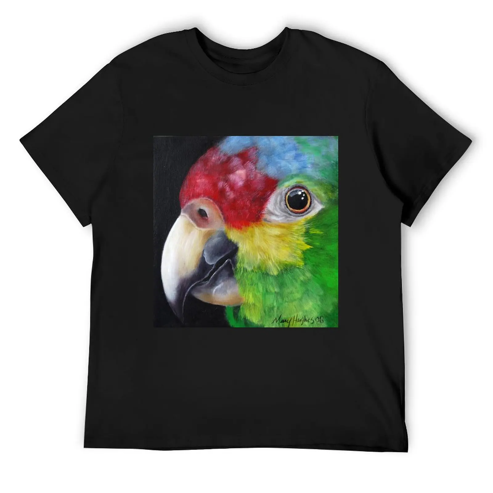 

Red-Lored Amazon Parrot T-Shirt custom t shirt sweat sweat shirts, men