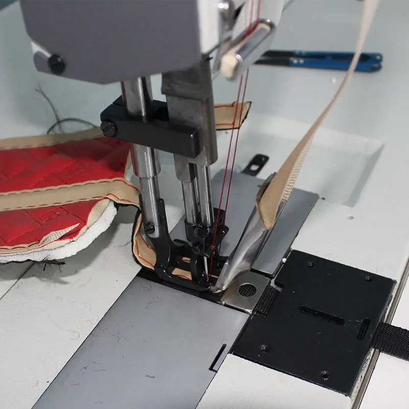 Manual Car Foot Pad Slide Spout Rack Presser  Double Needle Splicing Machine Accessories Teeth Threading  Plate