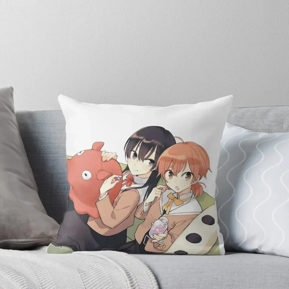 Bloom Into You - Nanami Touko and Koito Yuu Throw Pillow Covers For Sofas bed pillows Cushion Cover Luxury pillow