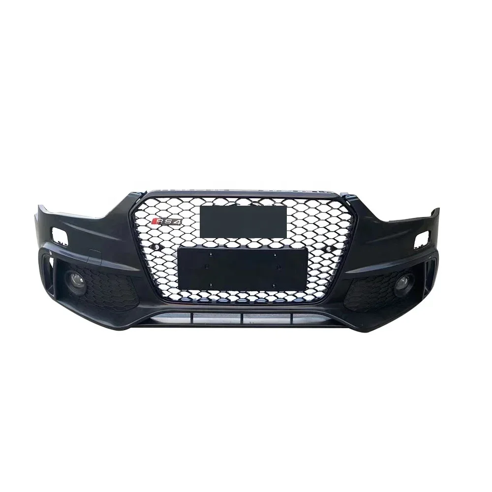 Auto Parts Car Body kits Front Bumper Grille RS4 Car Bumper Fit For A4 2009 2010 2011 2012 customcustom