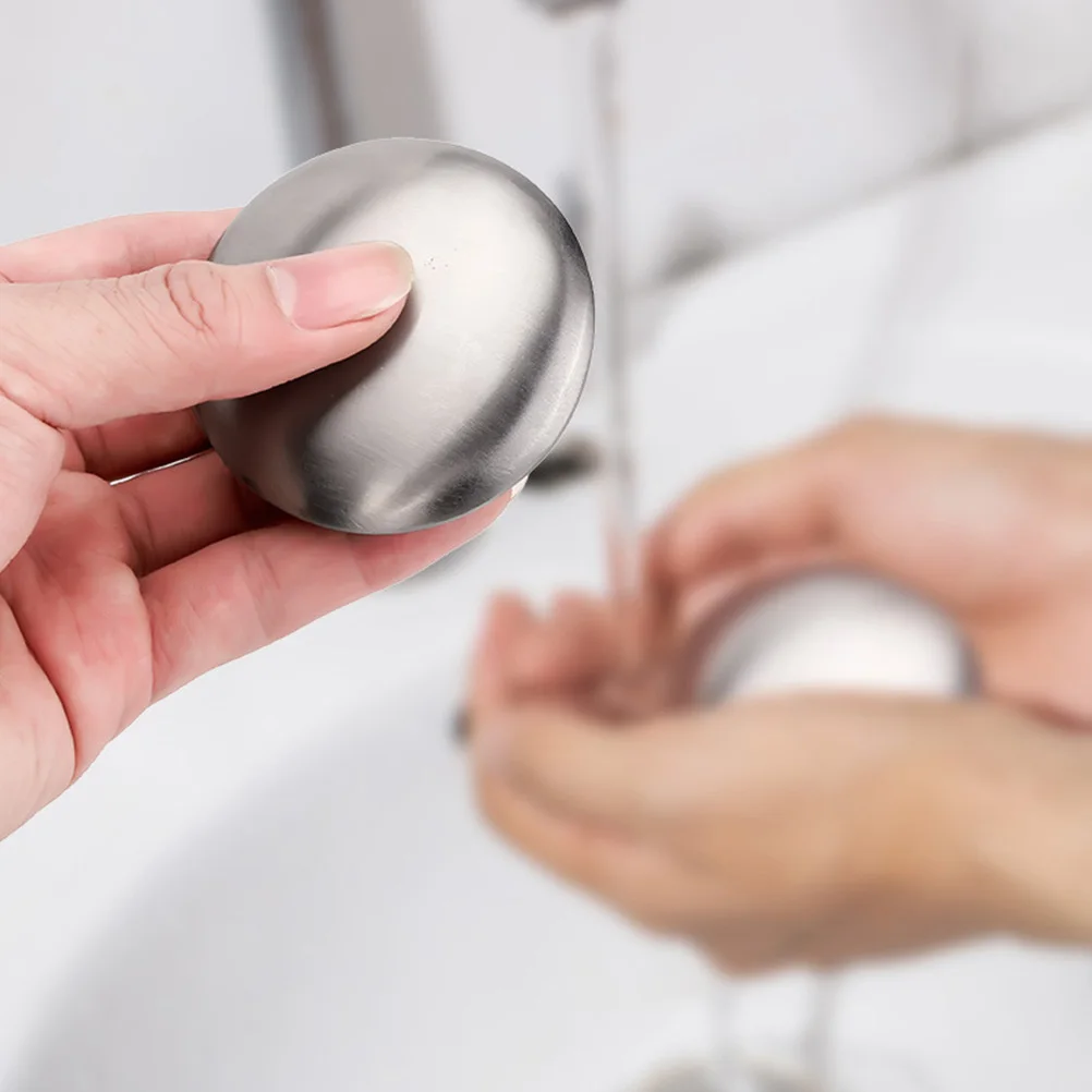 

Deodorant Stainless Steel 304 Material Odor Removing Tool Fridge Soap Kitchen Gadget Portable Soap Box Household Item Practical