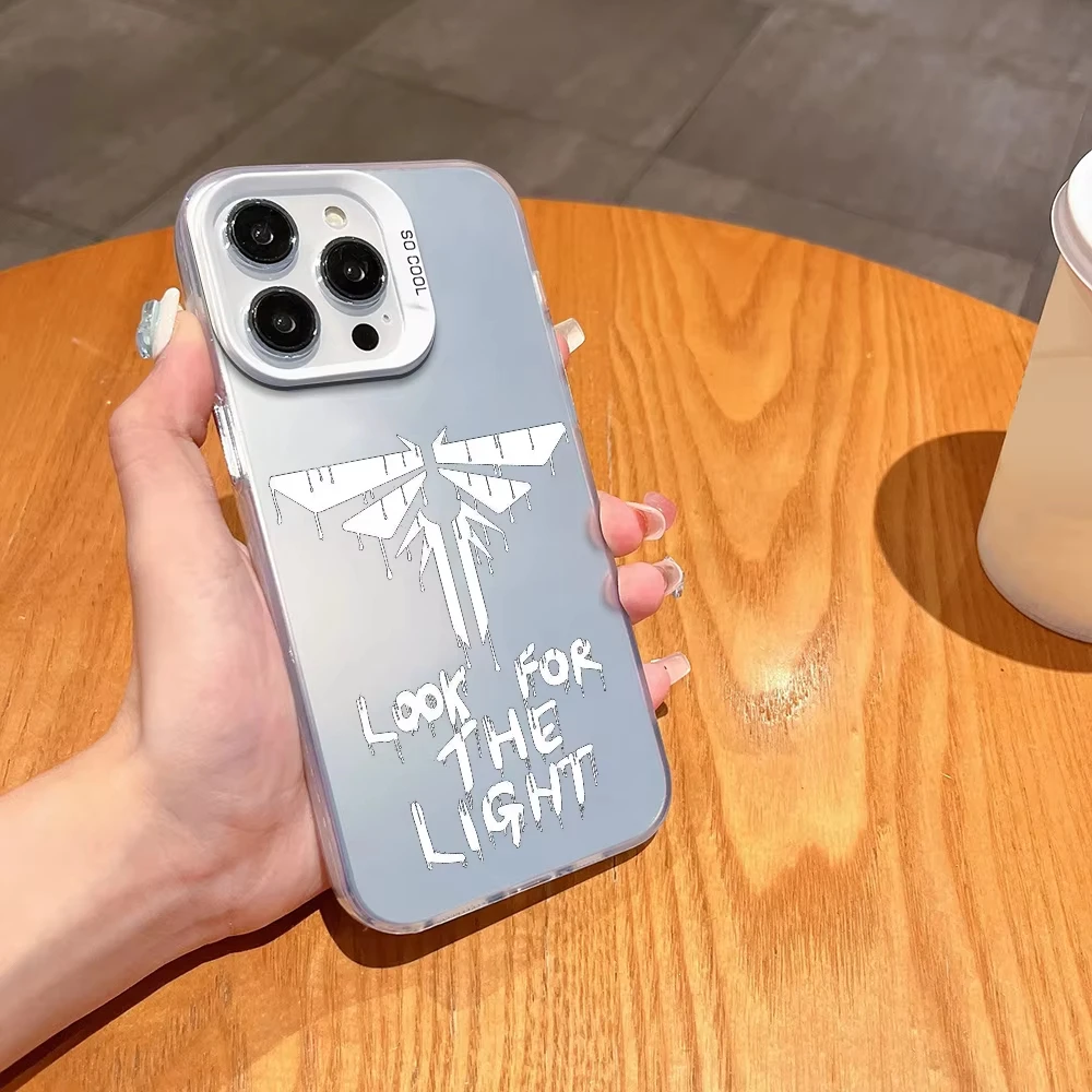 เคสโทรศัพท์ลายแมลงปอสีขาว สำหรับ iPhoneAIR 12 11 13 14 15 16E 17Max Pro Plus Mini สีเงิน lMDaser