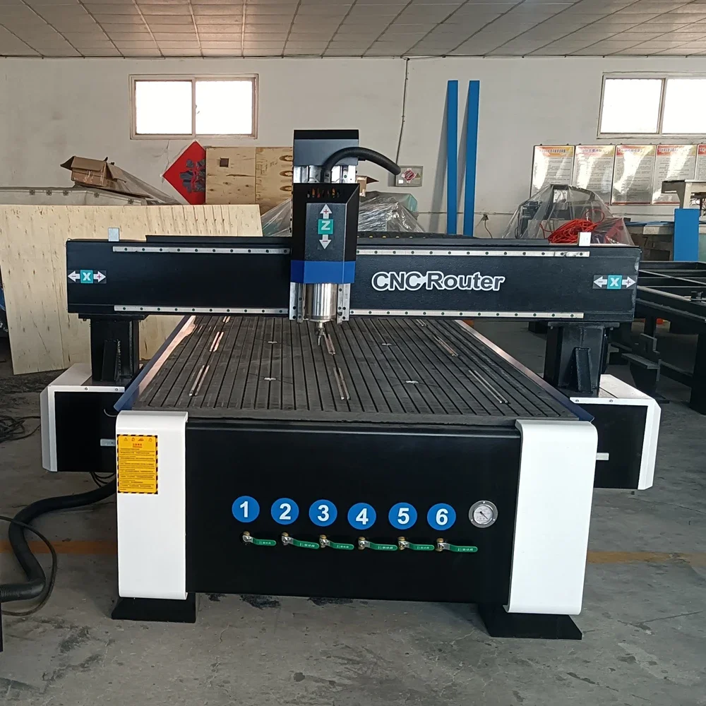 Best Price 6090 1212 1218 1325 Carpentry Wood Cutting Engrave Machine Solid Carving CNC Router for Steel Complex Pattern Design