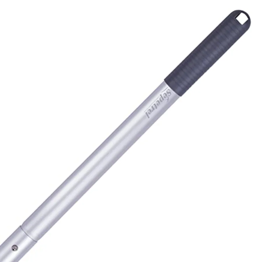 Sepetrel Pool Pole - 10.5 Foot Anodized Aluminum Extension Cleaning Poles, for Skimmer Net, Pool Brush and Vacuum Head
