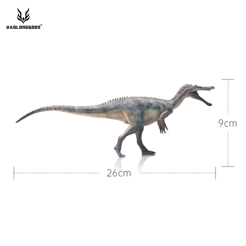 1:35 HAOLONGGOOD Model Baryonyx Dinosaur Figure Ancient Prehistroy Animal Toy