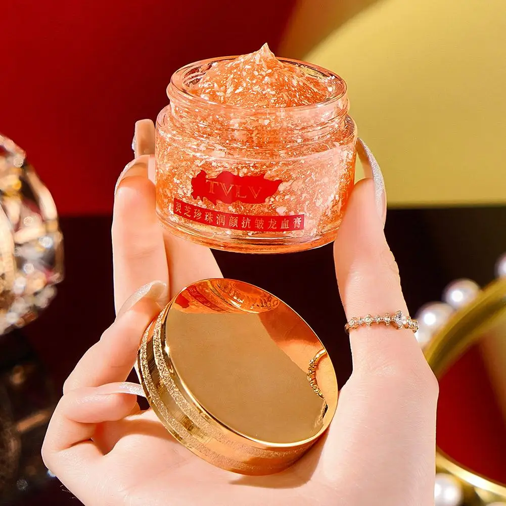 كريم دم التنين للنساء ترطيب اشراق المضادة للتجاعيد كريم وجه طبيعي صقل المسام تحسين الخطوط الدقيقة الجلد S6F5