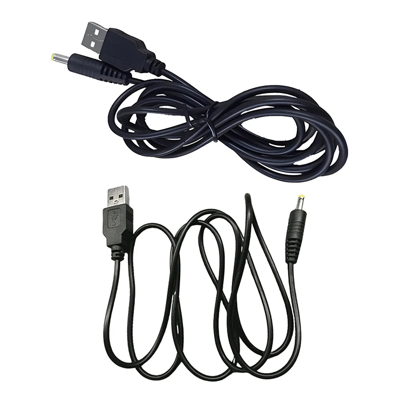 كابل شحن USB 5 فولت، منفذ DC4.0 لسلك شاحن الطاقة الأسود 1000 2000 3000