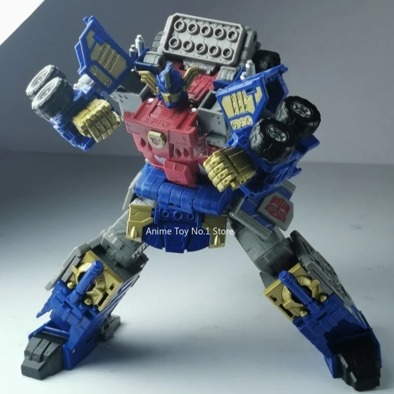 Stock originale Transformer Thunder Fleet Optimus Prime Figurine di animazione Oggetti promozionali collezione di personaggi anime