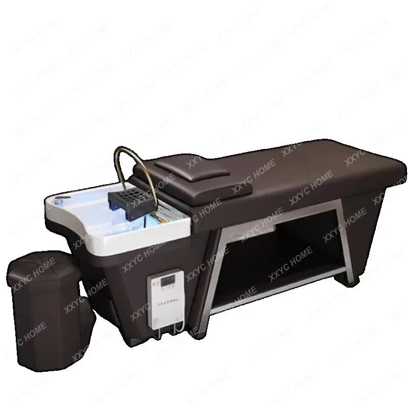

Hydrotherapy Head Spa Bed Recliner Luxury Scalp Treatment Reclining Salon Chair Makeup Lettino Massaggio Salon Furniture